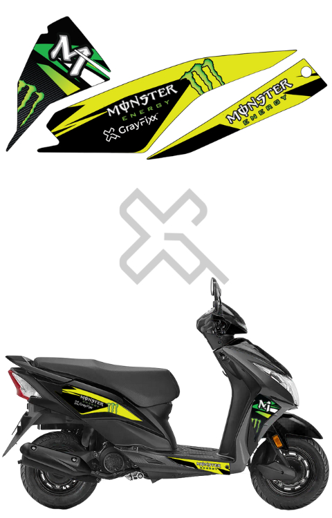 Dio Bs4 Half Body Sticker | Dio Bs4 Monster Sticker